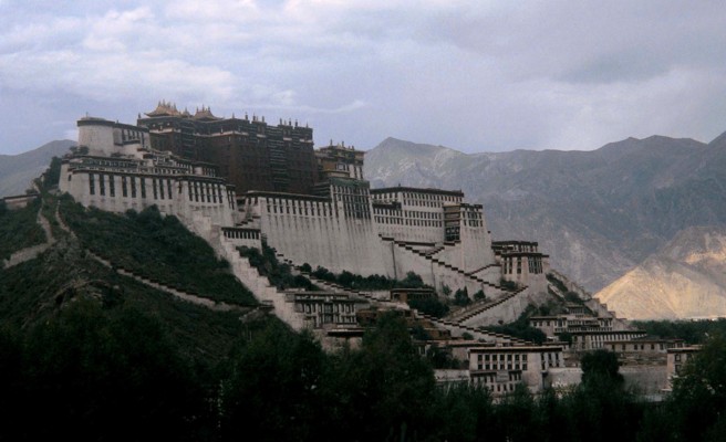 Der Potala-Palast, Llasa, Tibet