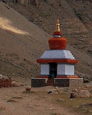 Stupa en Tibet