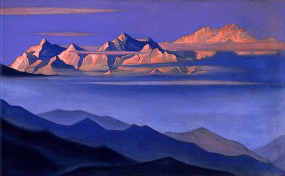 Nicholas Roerich: Montaña Roja