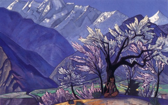 Nicholas Roerich: Krishna - Fruehling in Kulu